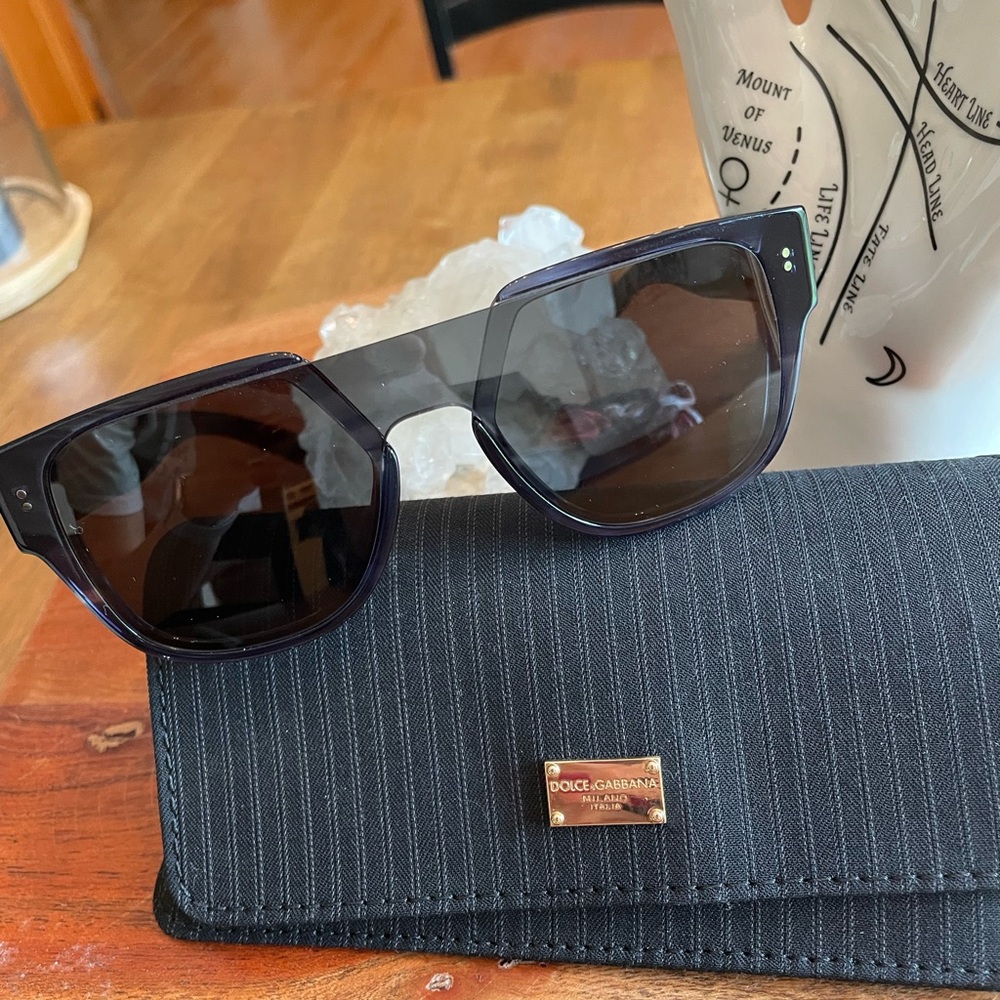 Stylish Deep Navy Dolce & Gabbana Sunglasses